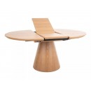 Стол обеденный SIGNAL ANGEL II дуб/дуб 120-160/120